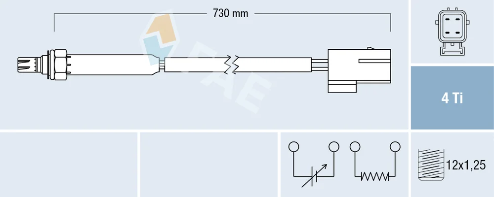 Lambda sonda FAE 77185