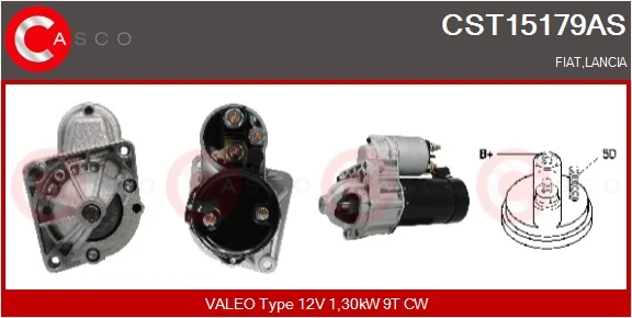 Startér CASCO CST15179AS Startér CASCO CST15179AS