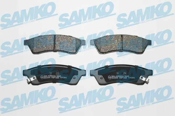 Sada brzdových destiček, kotoučová brzda SAMKO 5SP1320