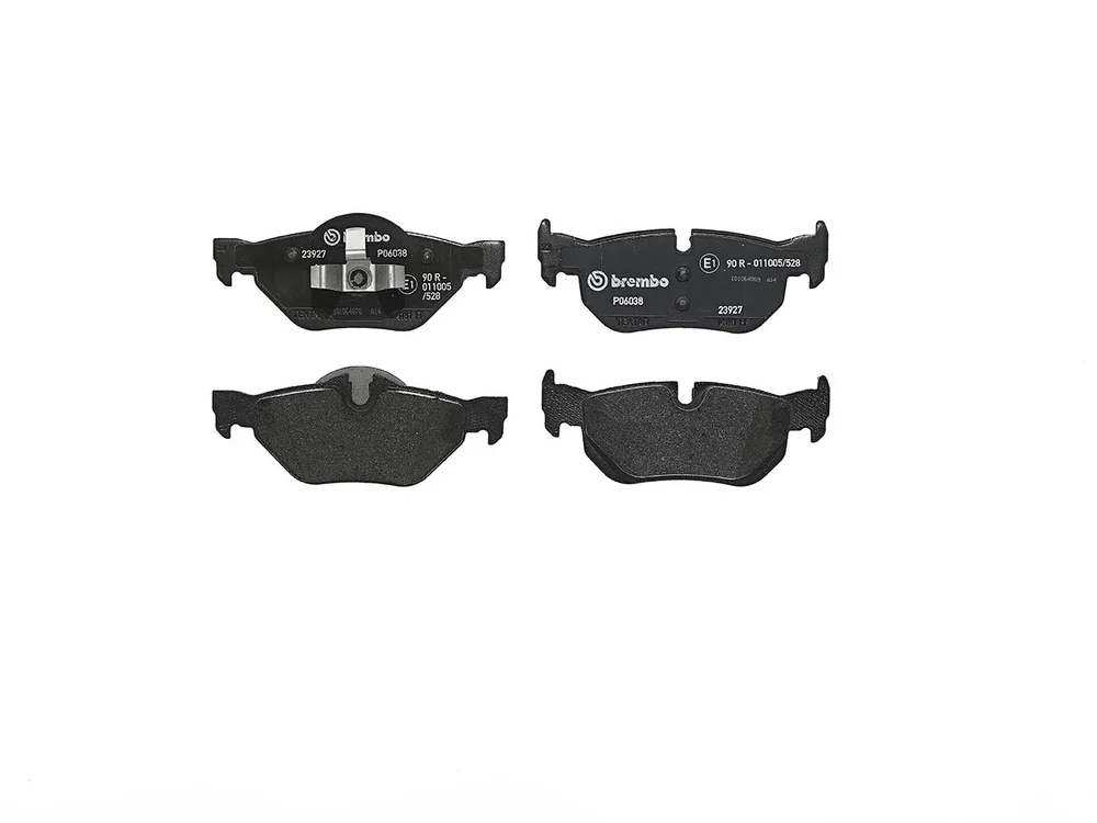 Sada brzdových destiček, kotoučová brzda BREMBO P06038