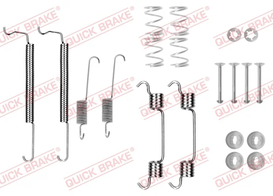 Sada příslušenství, brzdové čelisti QUICK BRAKE 105-0043