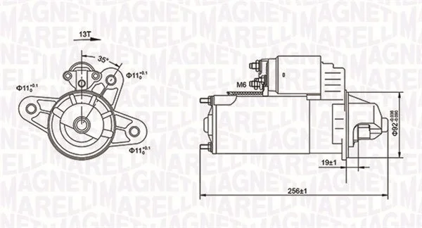 Startér MAGNETI MARELLI 063720977010 Startér MAGNETI MARELLI 063720977010