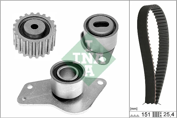 ozubení,sada rozvodového řemene Schaeffler INA 530018510 ozubení,sada rozvodového řemene Schaeffler INA 530018510