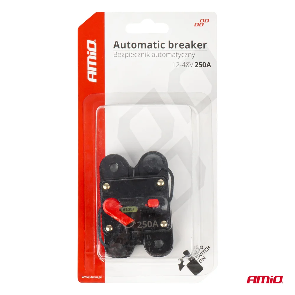 Automatická autopojistka 12-48V 250A AMIO-03831 - Obrázek 5