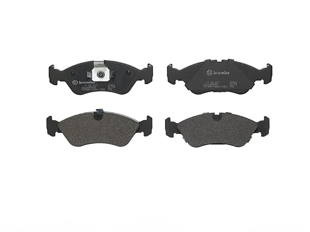 Sada brzdových destiček, kotoučová brzda BREMBO P59017