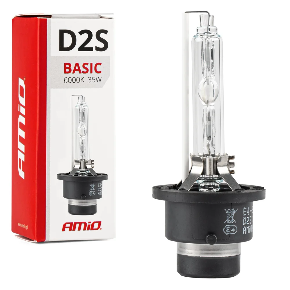 ZAROWKA XENON D2S 6000K 85V 35W P32D-2 AMIO 01320