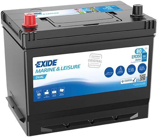 startovací baterie EXIDE ER350 startovací baterie EXIDE ER350