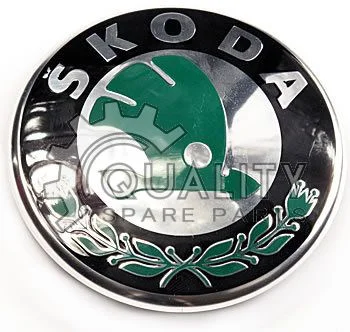 ZNAK SKODA FABIA I/II , FELICIA, OCTAVIA I/II, ROOMSTER ORIGINAL OE 1U0853621CMEL