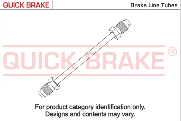 Brzdové potrubí QUICK BRAKE CU-1150A-A