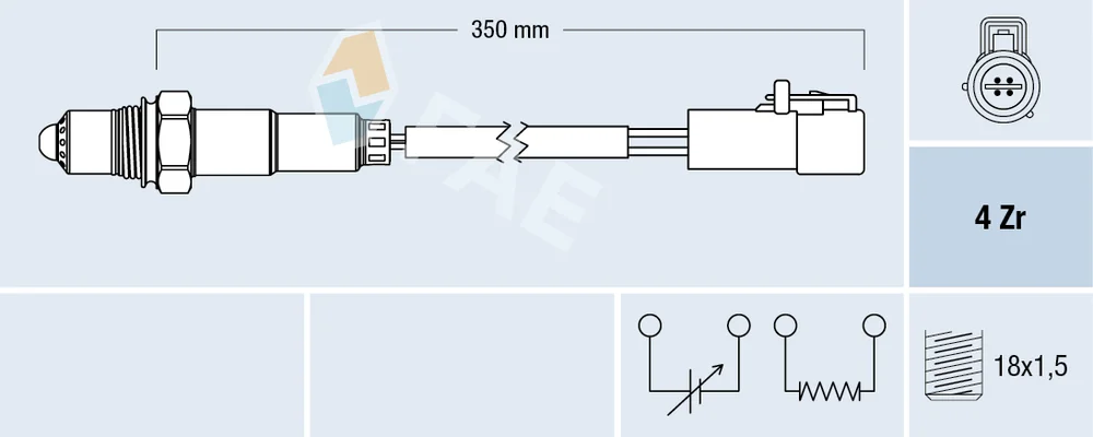 Lambda sonda FAE 77264