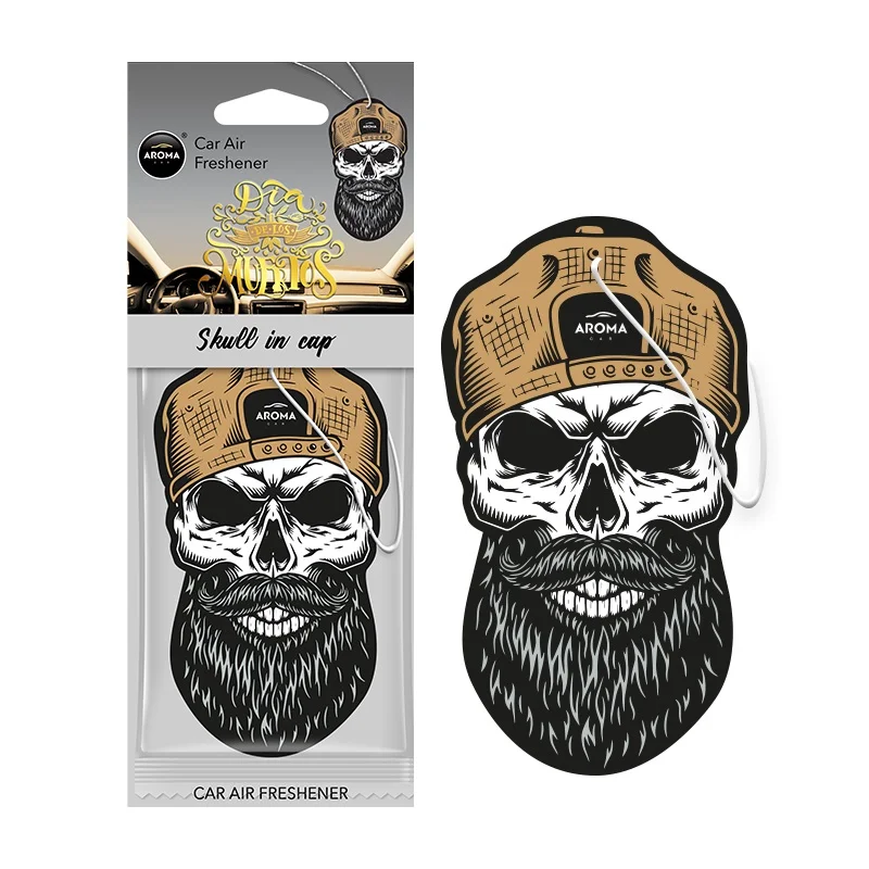 Osvěžovače vzduchu AROMA CAR MUERTOS Skull in a Cap A10919