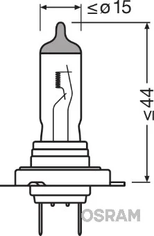 Zarovka, hlavni svetlomet ams-OSRAM 64210L