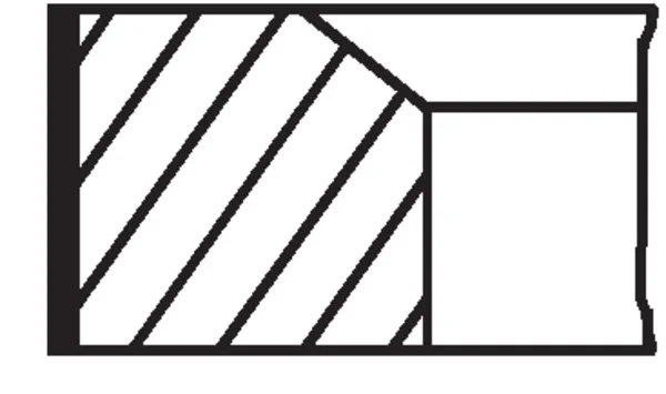 Sada pistnich krouzku MAHLE 62729V0