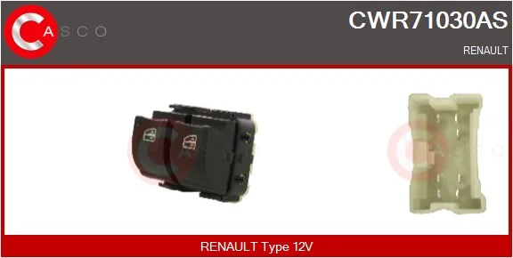 Spínač, zvedací zařízení oken CASCO CWR71030AS Spínač, zvedací zařízení oken CASCO CWR71030AS