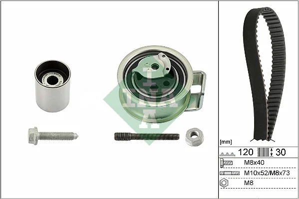 ozubení,sada rozvodového řemene Schaeffler INA 530017610 ozubení,sada rozvodového řemene Schaeffler INA 530017610