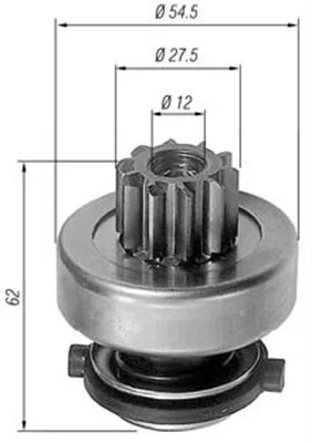 Pastorek, startér MAGNETI MARELLI 940113020193 Pastorek, startér MAGNETI MARELLI 940113020193