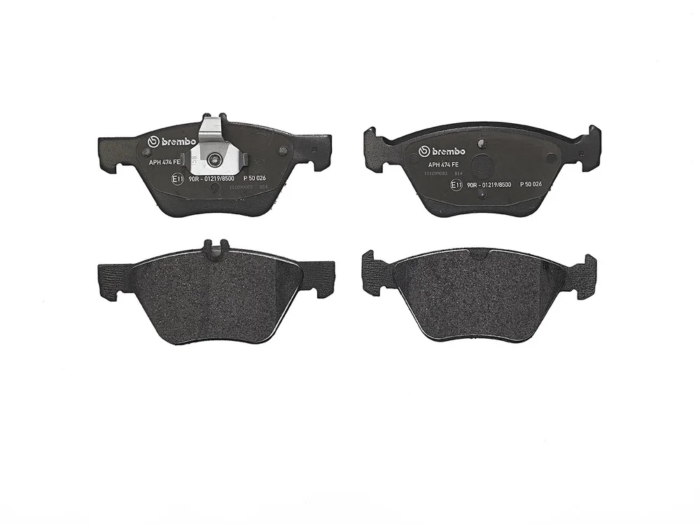 Sada brzdových destiček, kotoučová brzda BREMBO P50026