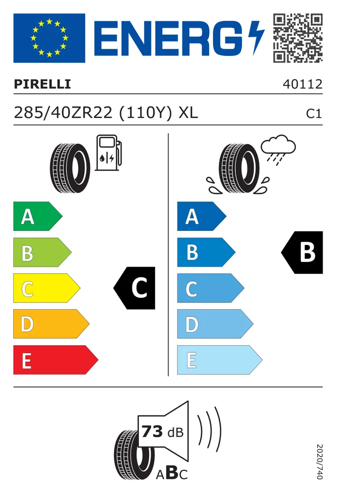 285/40R22 LTPI 110Y PZCN PIRELLI 285/40R22LTPI110YPZCN