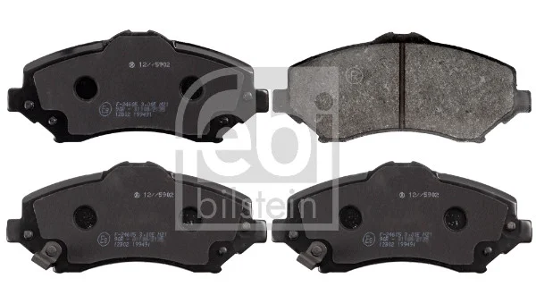 Sada brzdových destiček, kotoučová brzda FEBI BILSTEIN 116063