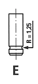 Výfukový ventil FRECCIA R7018/BMARCR