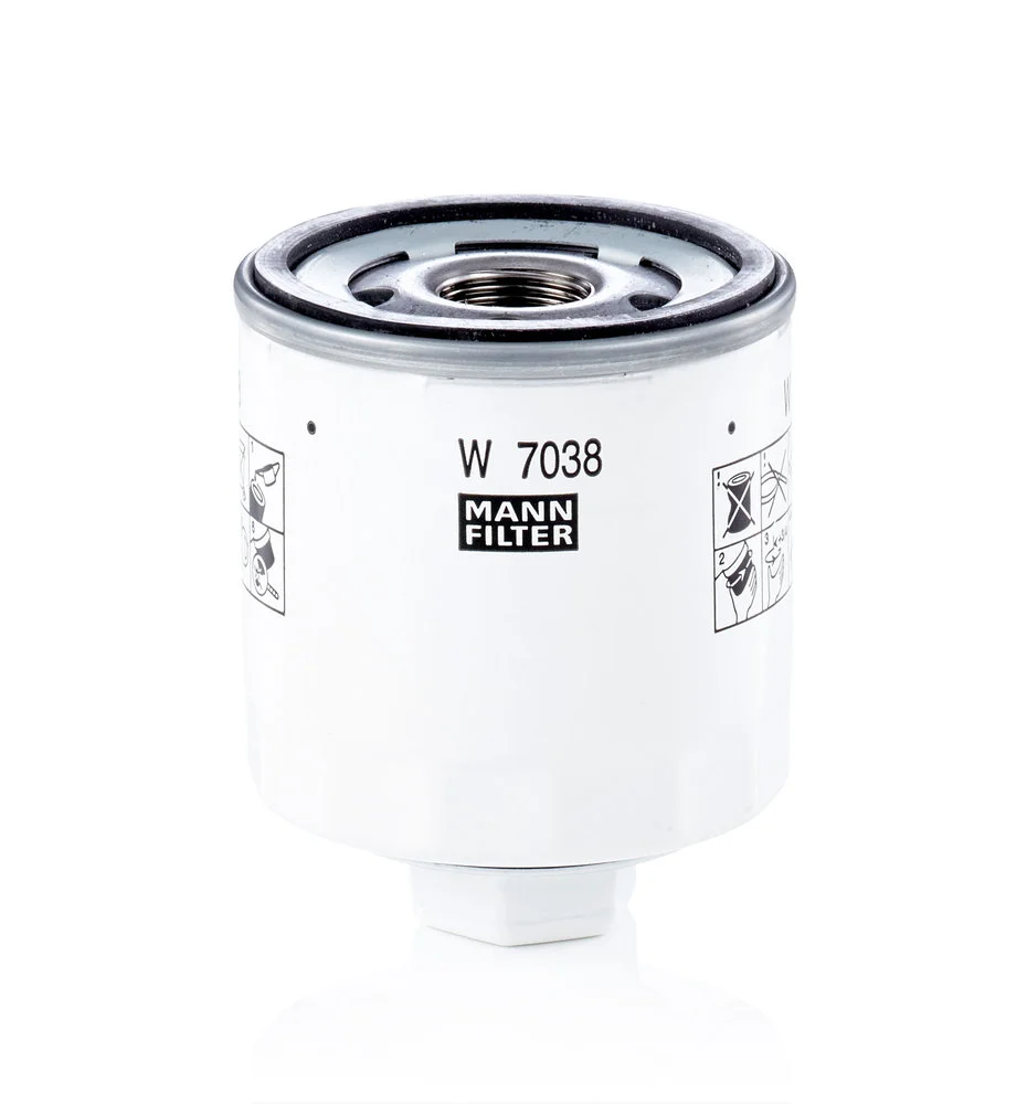 Olejový filtr MANN-FILTER W7038 – OE 2027438