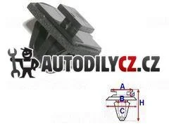 RO B25360 Příchytka pro boční lišty - 10 ks