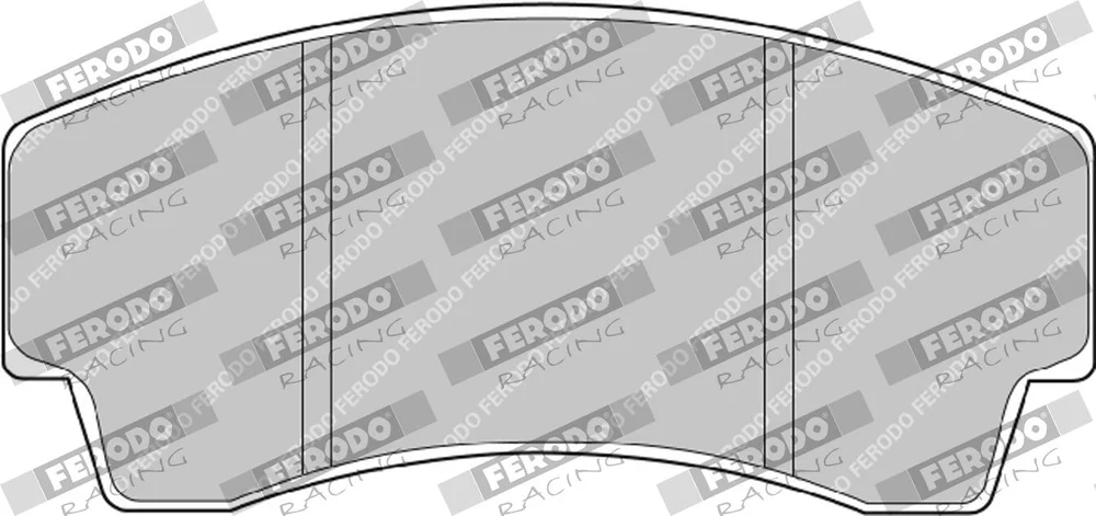 Sada brzdových destiček, kotoučová brzda FERODO RACING FRP219W