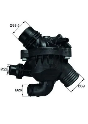 Termostat, chladivo MAHLE TM3097
