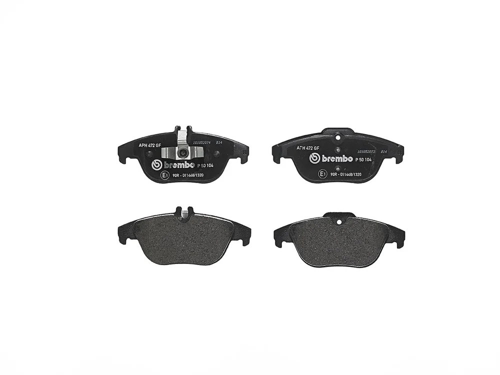 Sada brzdových destiček, kotoučová brzda BREMBO P50104