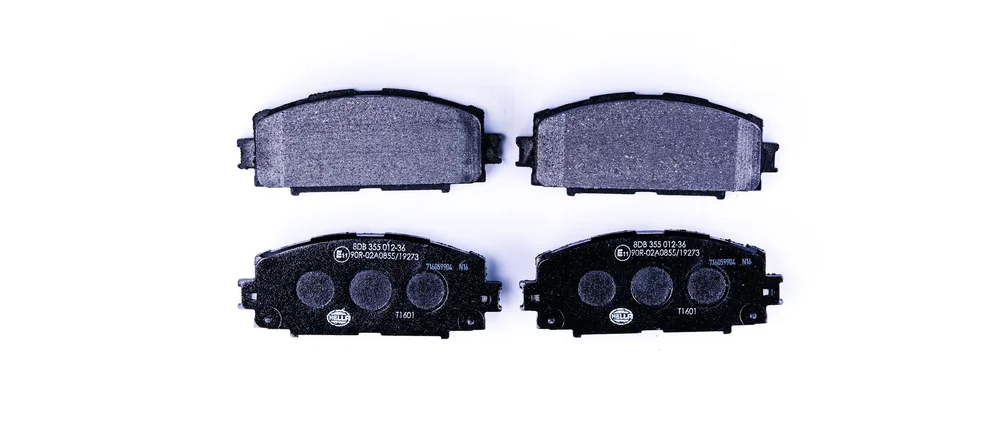 Sada brzdových destiček, kotoučová brzda HELLA 8DB355012-361