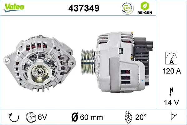 generátor VALEO 437349