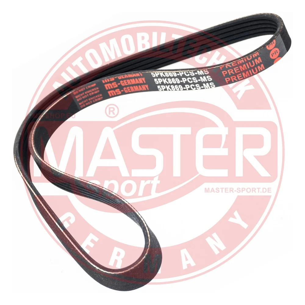 Drážkový remeň MASTER-SPORT GERMANY 5PK869-PCS-MS Drážkový remeň MASTER-SPORT GERMANY 5PK869-PCS-MS