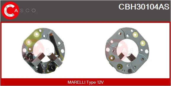 Držák, uhlíkové kartáče CASCO CBH30104AS – OE 7.7190.1