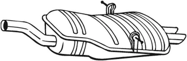 BS 247-191 Zadni tlumic vyfuku BOSAL
