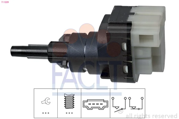 Spinac brzdoveho svetla FACET 7.1229 Spinac brzdoveho svetla FACET 7.1229