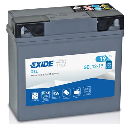 startovací baterie EXIDE GEL12-19