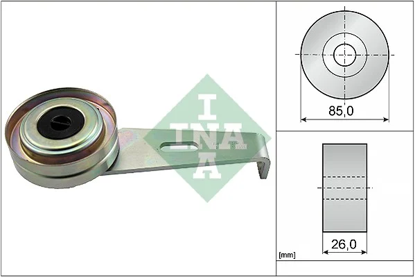 Napinaci kladka, zebrovany klinovy remen Schaeffler INA 531009710