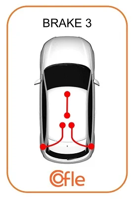Tazne lanko, parkovaci brzda COFLE 10.6038 – OE 9671813380