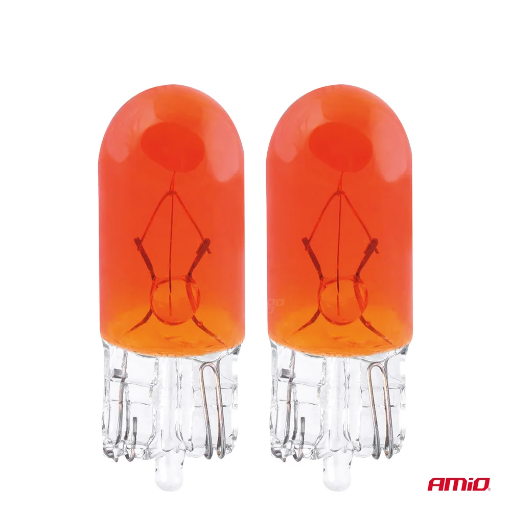 HALOGENOVÉ ŽÁROVKY T10 W5W W2.1X9.5D 12V AMIO 03347 - Obrázek 2