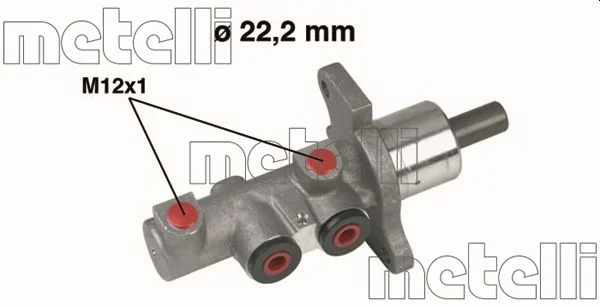 Hlavní brzdový válec METELLI 05-0293