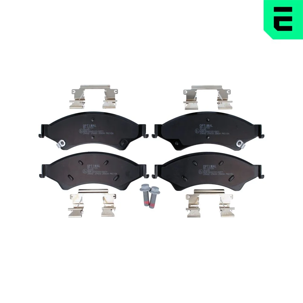 Sada brzdových destiček, kotoučová brzda OPTIMAL BP-12700