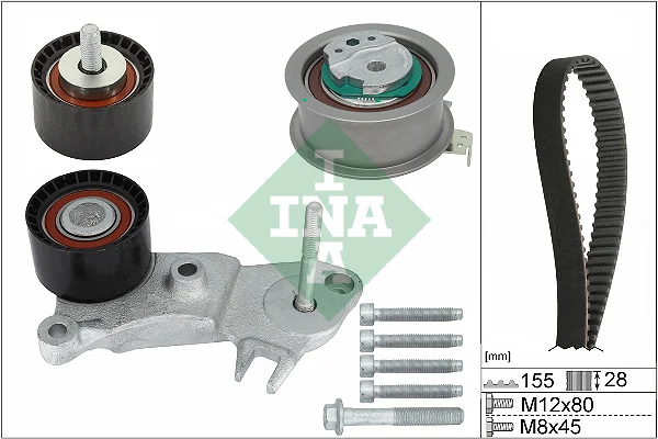 Sada rozvodového řemene Schaeffler INA 530076210