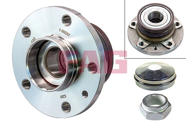 Sada lozisek kol Schaeffler FAG 713690990