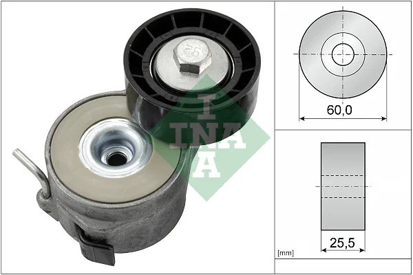 Napinaci rameno, zebrovany klinovy remen Schaeffler INA 534040010