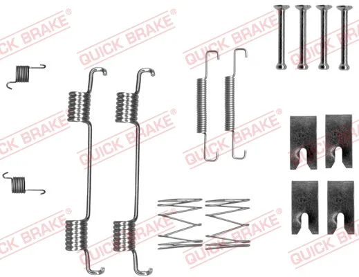 Sada prislusenstvi, parkovaci brzdove celisti QUICK BRAKE 105-0023 Sada prislusenstvi, parkovaci brzdove celisti QUICK BRAKE 105-0023