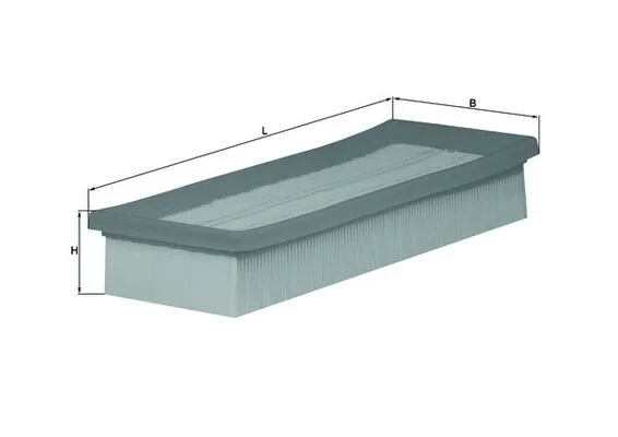 Vzduchový filtr KNECHT LX1601