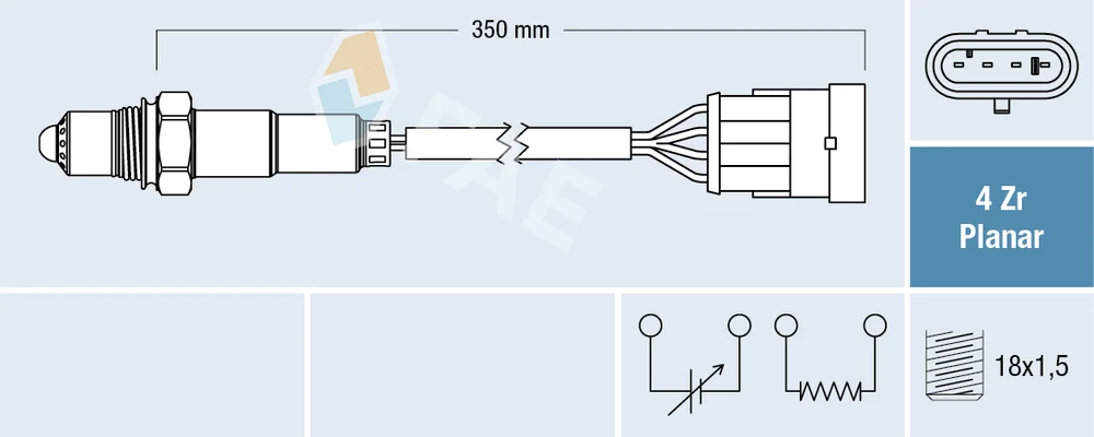 Lambda sonda FAE 77223