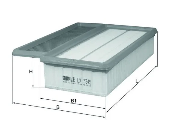 Vzduchový filtr MAHLE LX3345