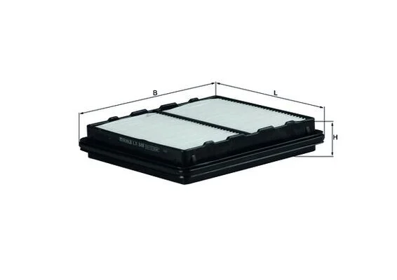 Vzduchový filtr MAHLE LX848
