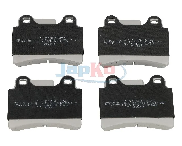 Sada brzdových destiček, kotoučová brzda JAPKO 510915